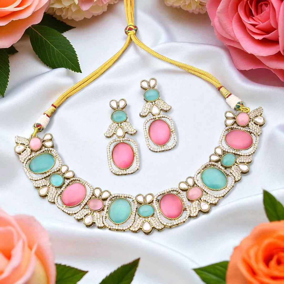 Multicolor Seloria Victorian Jewellery Set - New Arrival