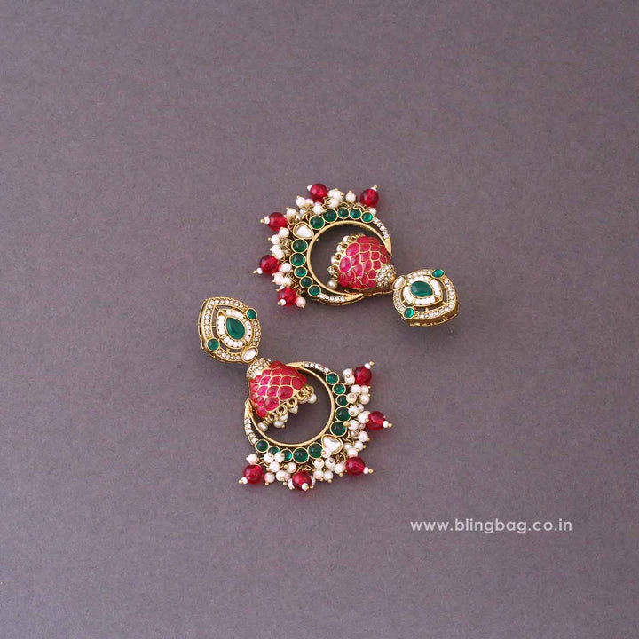 Multicolor Shanaya Chandbalis