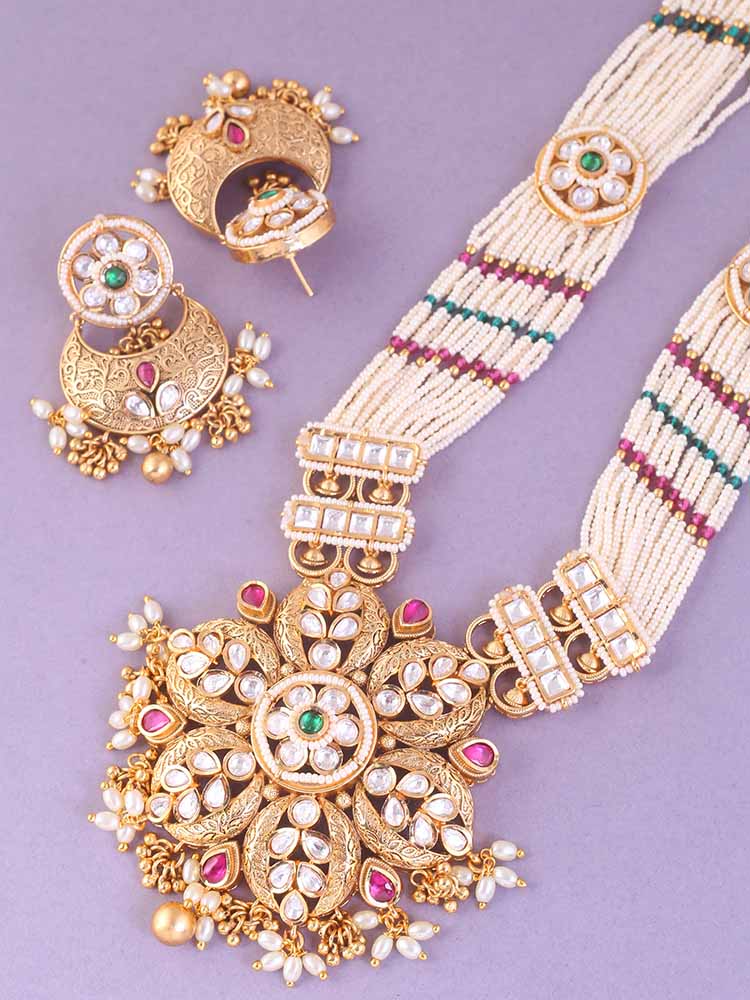 Multicolor Shanta Rajwadi Set