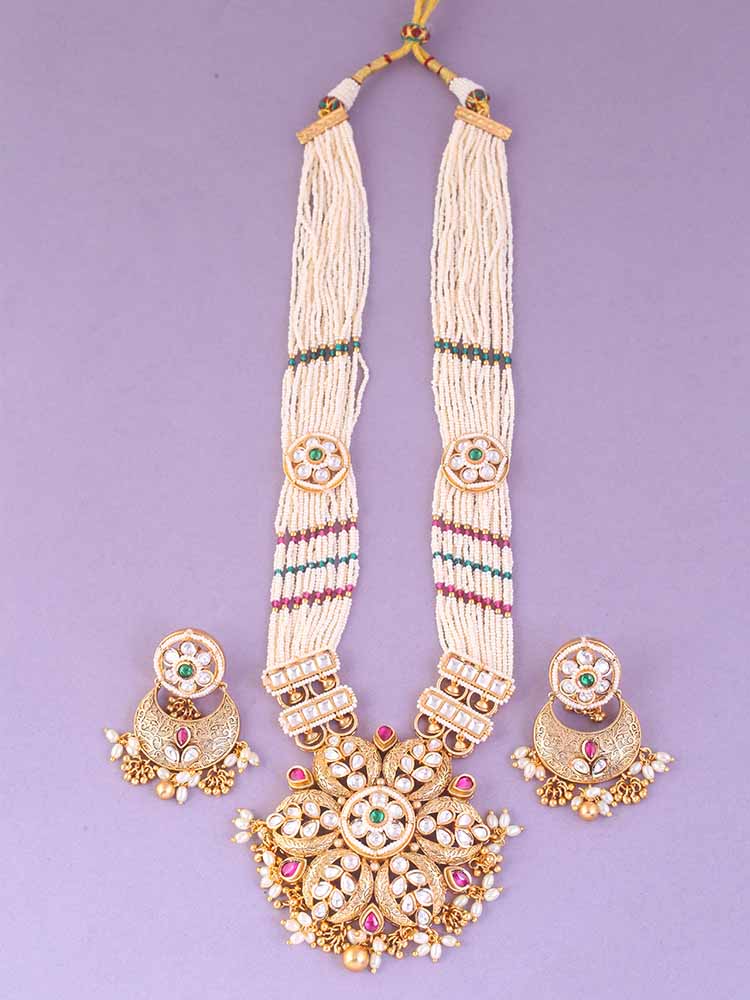 Multicolor Shanta Rajwadi Set