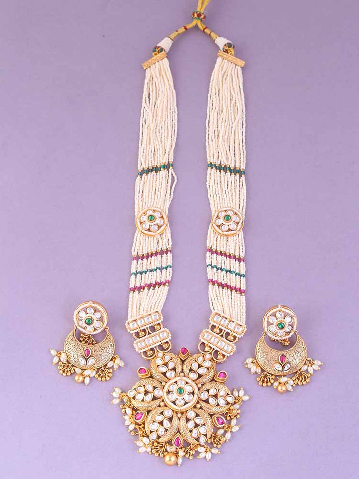 Multicolor Shanta Rajwadi Set