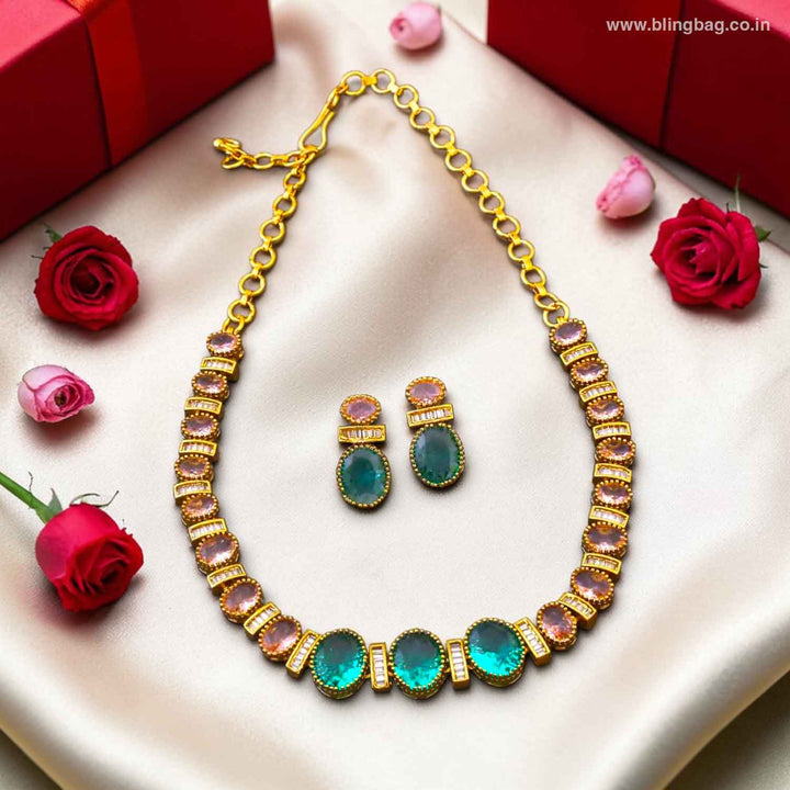 Multicolor Sherea Victorian Jewellery Set- New Arrivals