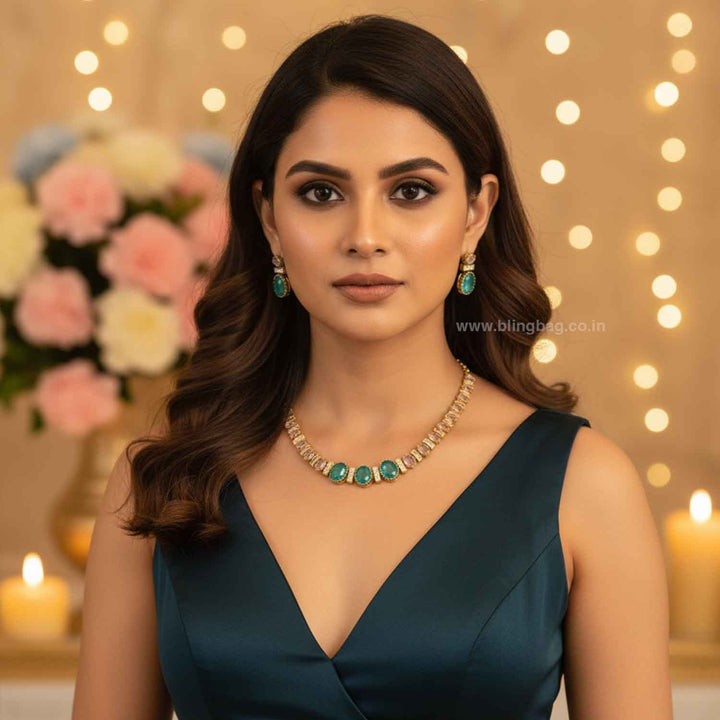 Multicolor Sherea Victorian Jewellery Set- New Arrivals