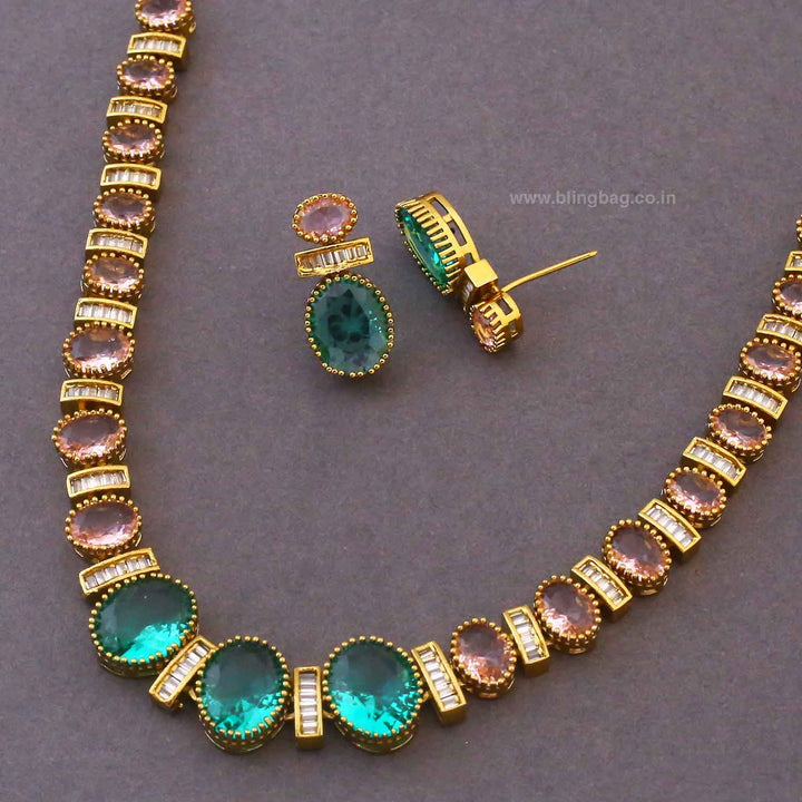 Multicolor Sherea Victorian Jewellery Set- New Arrivals