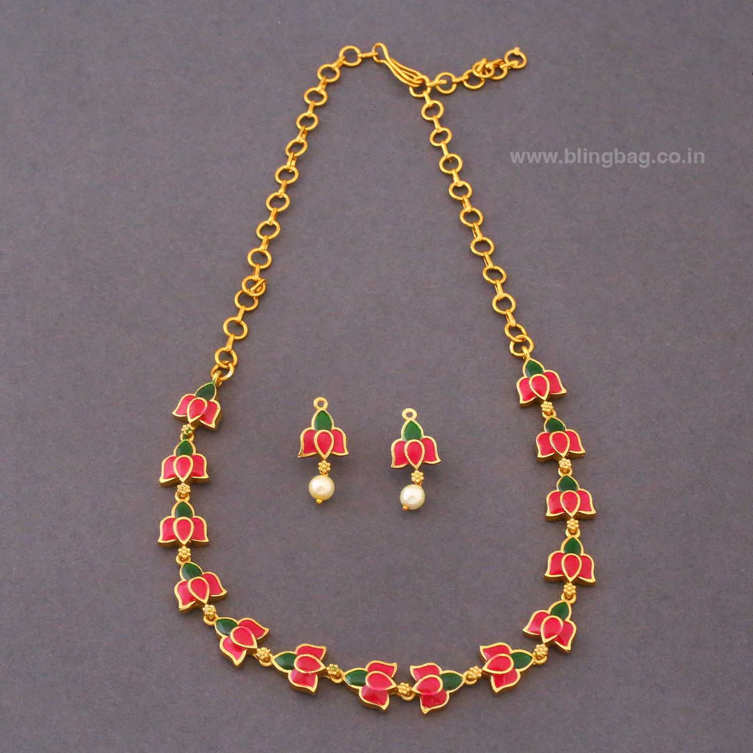 Multicolor Shiyani Antique Jewellery Set-New Arrival