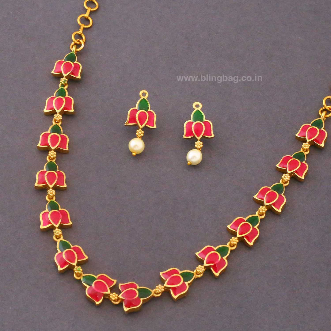 Multicolor Shiyani Antique Jewellery Set-New Arrival