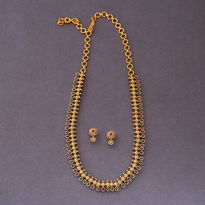 Multicolor Shizara Antique Jewellery Set- New Arrival