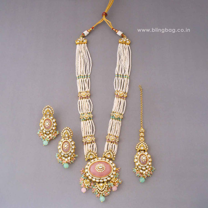 Multicolor Shreyaani Kundan Jewellery Set