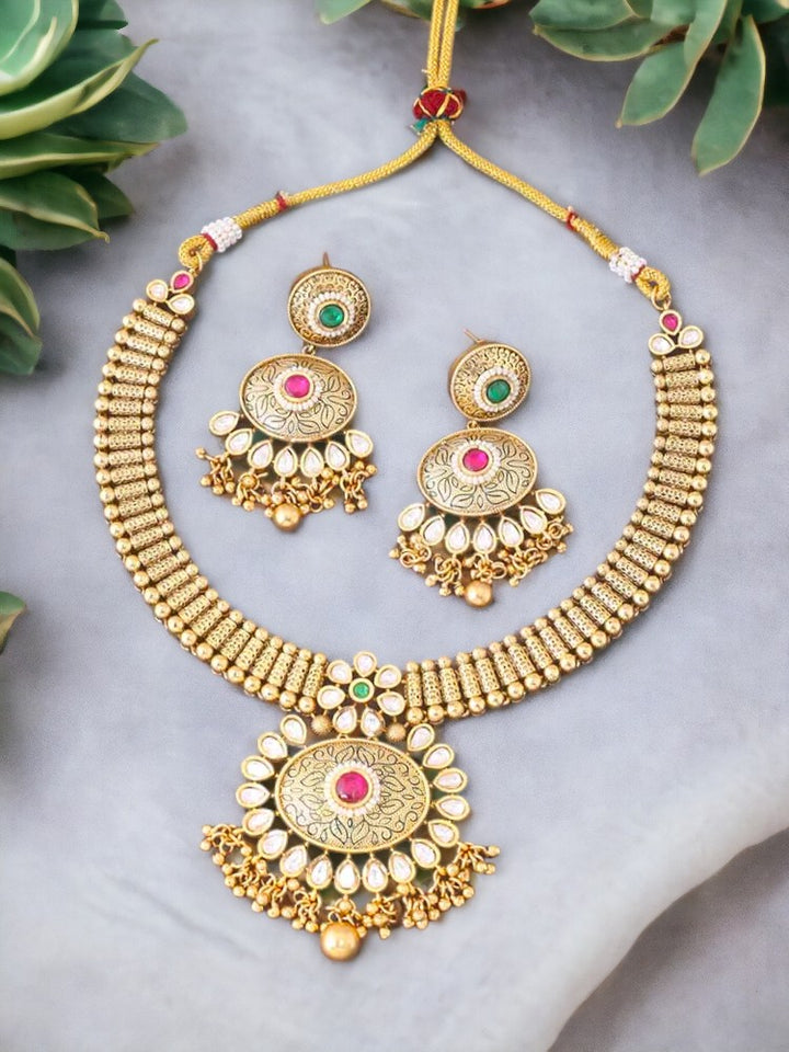 Golden Shrinika Rajwadi Set