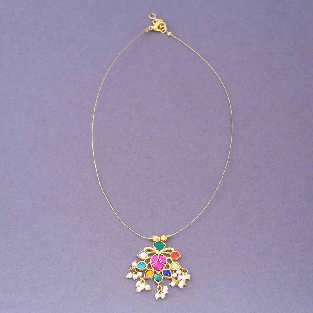 Multicolor Shruu Antique Pendant- New Arrival