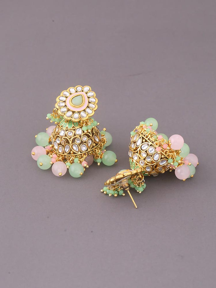 Multicolor Shubra Jhumkis