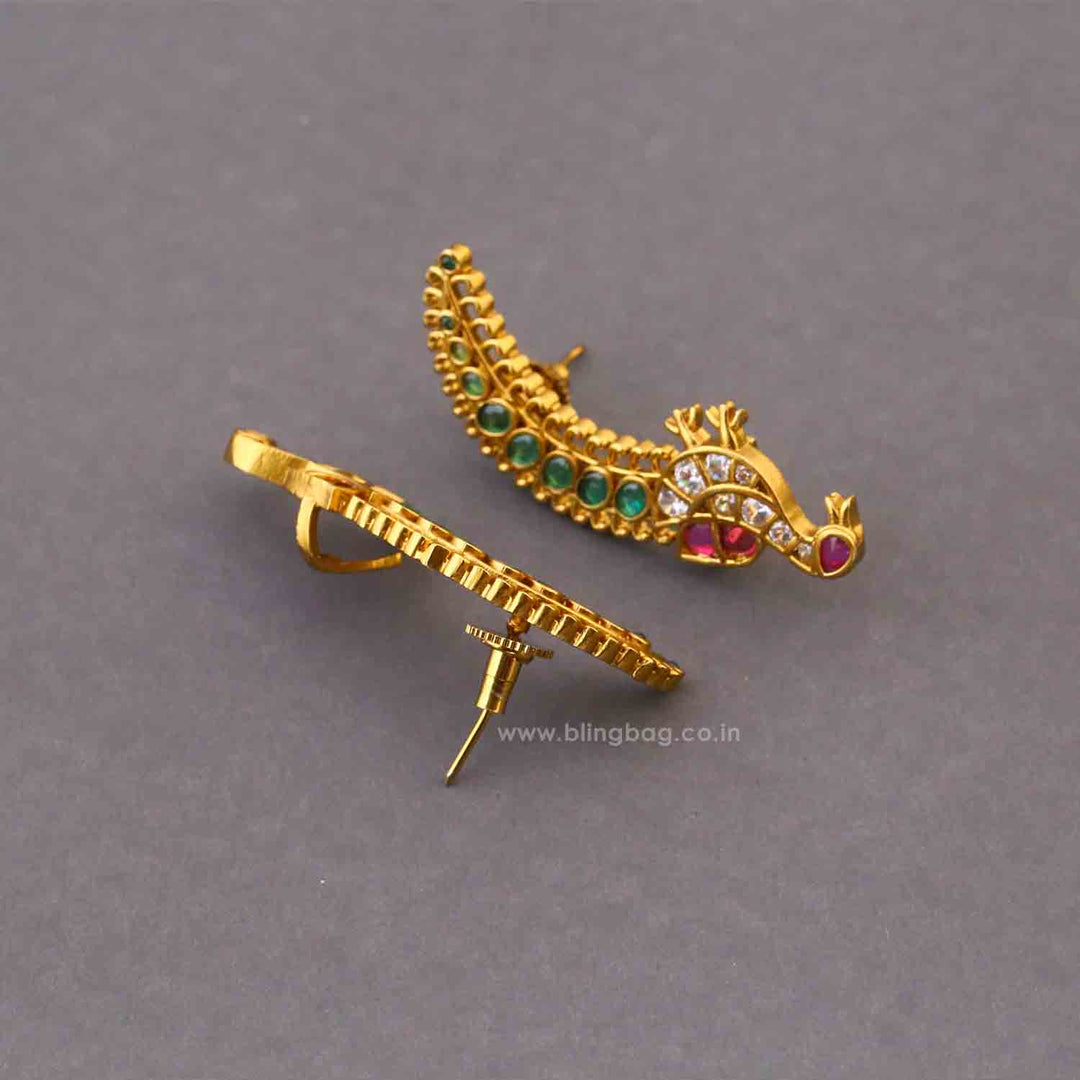 Multicolor Silvaine Studs