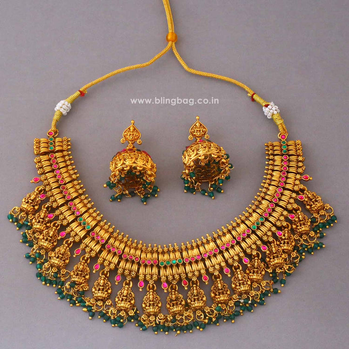 Multicolor Sitai Antique Jewellery Set- New Arrival