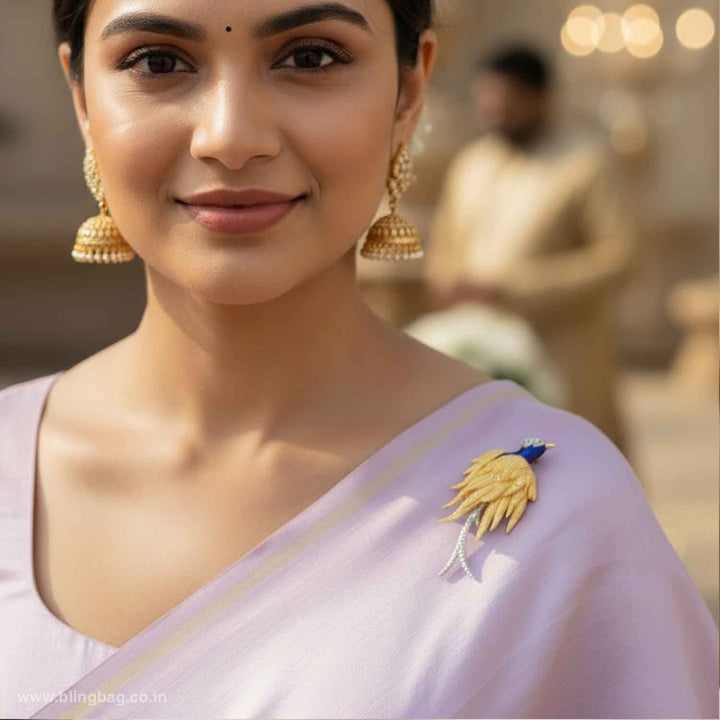 Multicolor Sky Glider Brooch