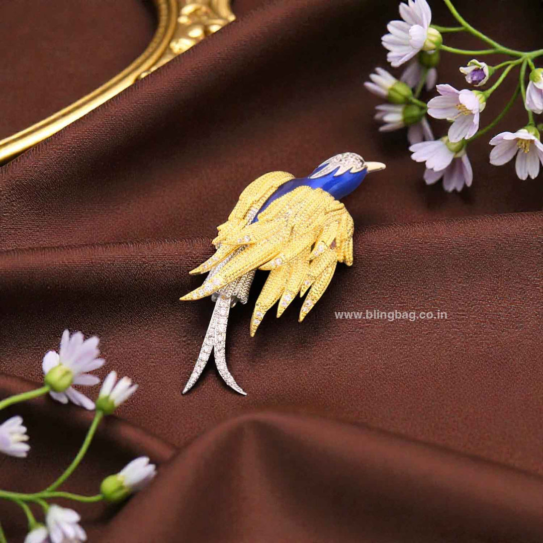 Multicolor Sky Glider Brooch