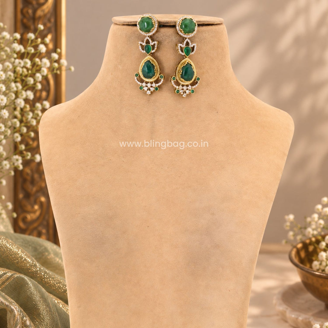 Multicolor Sonnet Victorian Jewellery Set - New Arrival