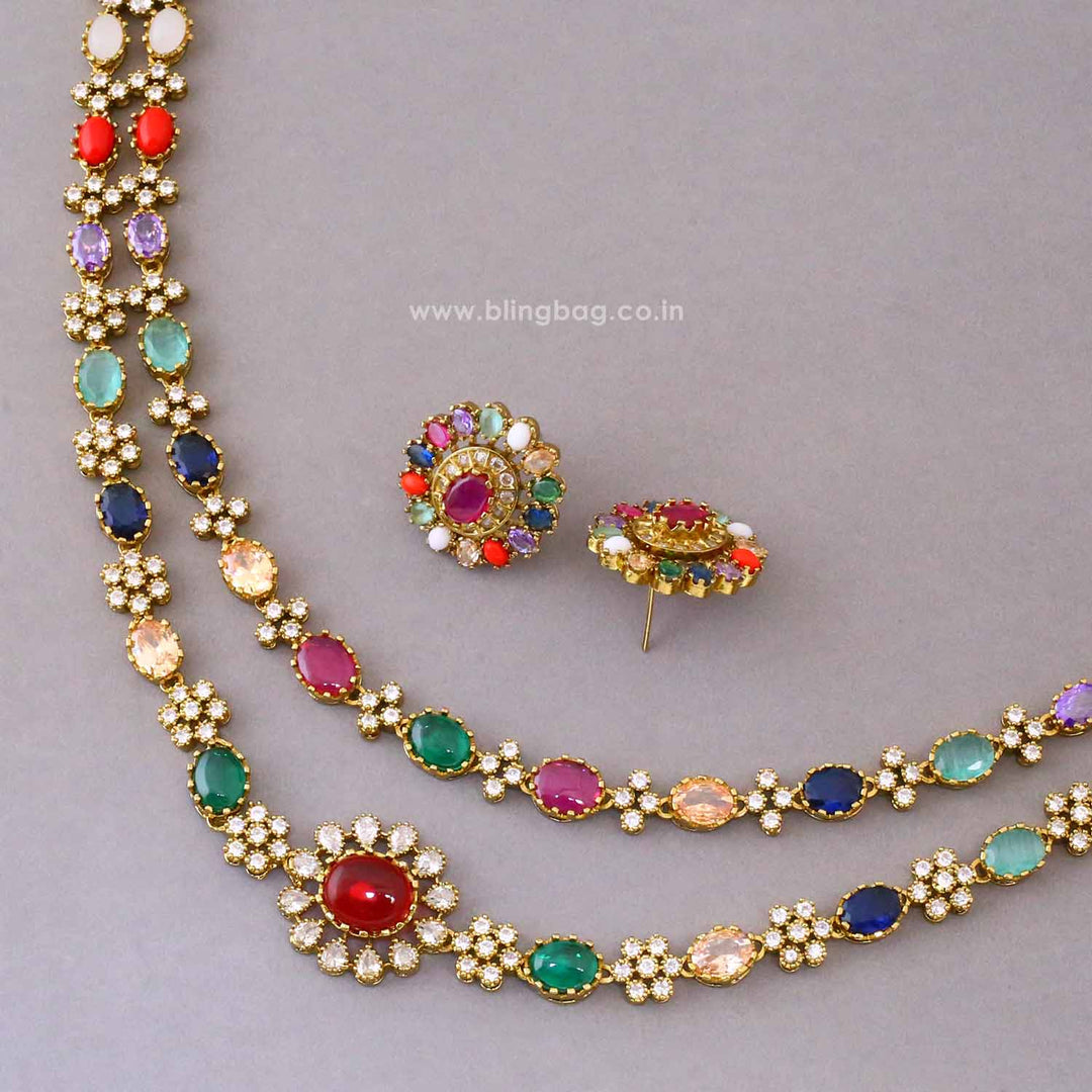 Multicolor Stellajoy Victorian Jewellery Set - New Arrival
