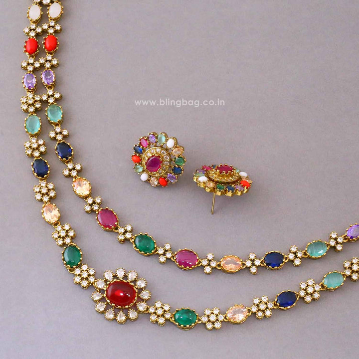 Multicolor Stellajoy Victorian Jewellery Set - New Arrival
