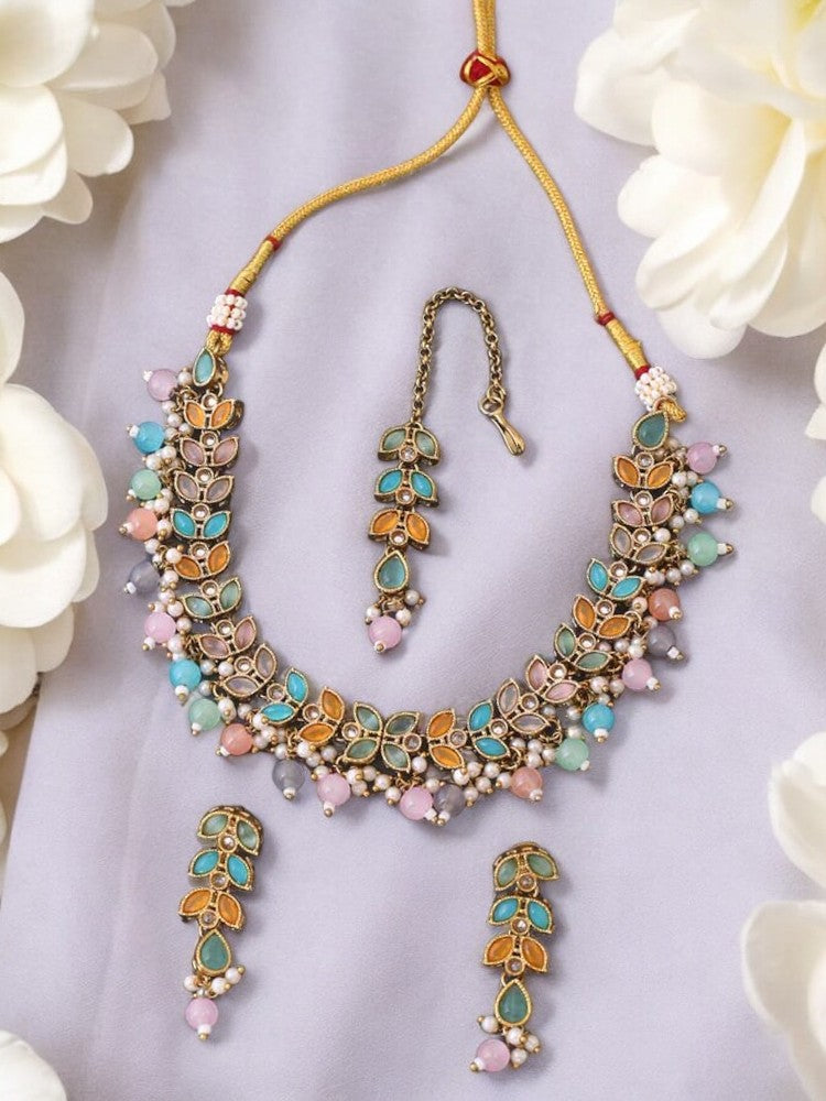 Multicolor Sukanya Jewellery Set