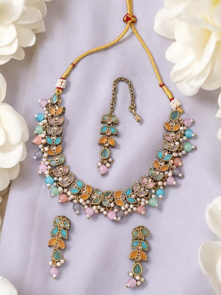 Multicolor Sukanya Jewellery Set