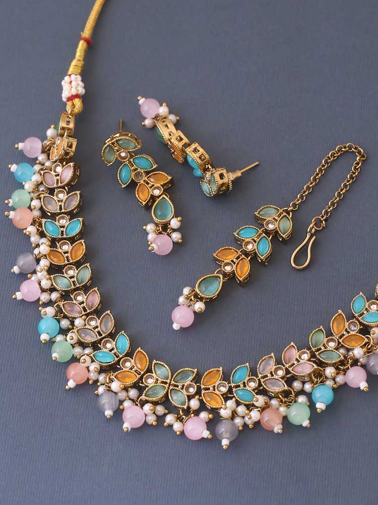 Multicolor Sukanya Jewellery Set