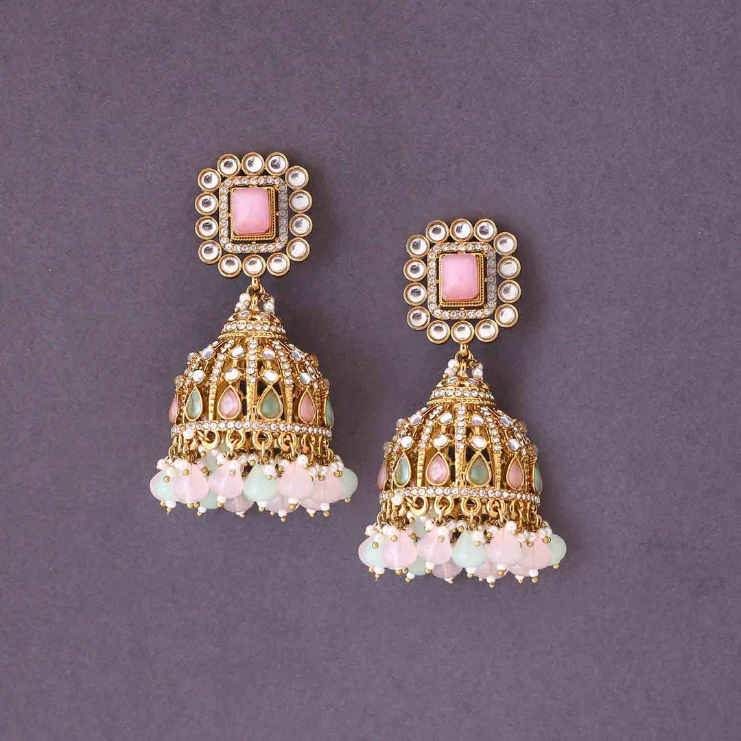 Multicolor Sumaniya Jhumkis