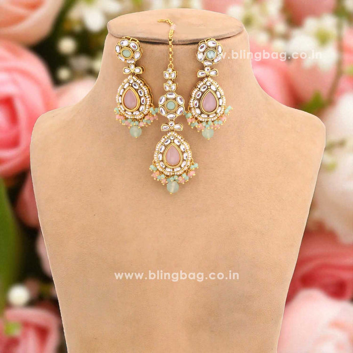 Multicolor Sumedha Kundan Jewellery Set