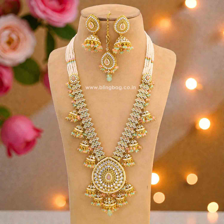 Multicolor Surina Kundan Jewellery Set