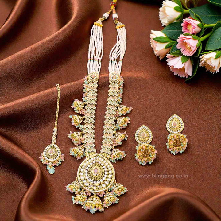 Multicolor Surina Kundan Jewellery Set