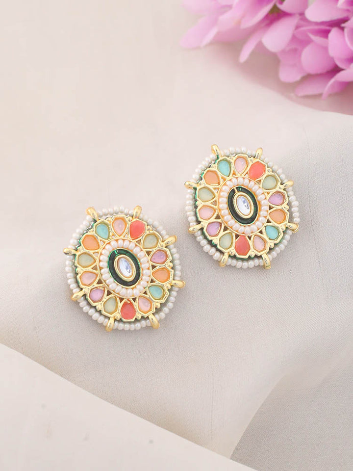 Multicolor Swetha Studs