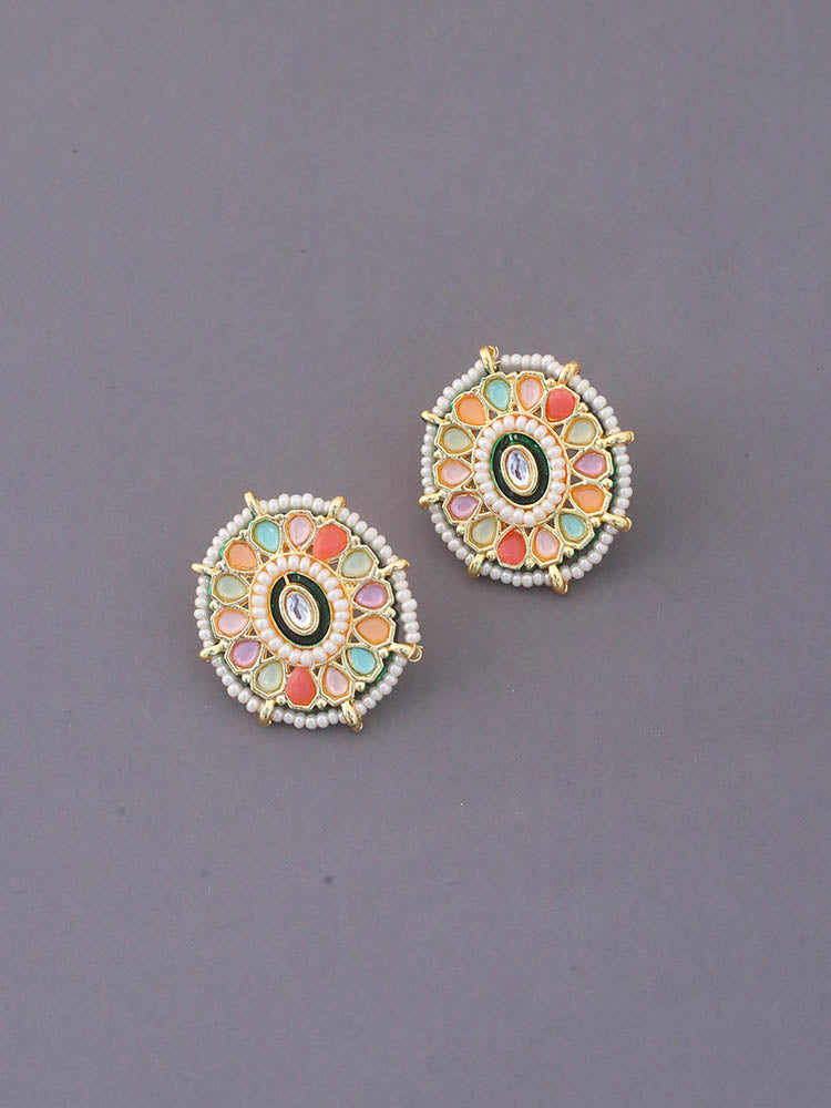 Multicolor Swetha Studs