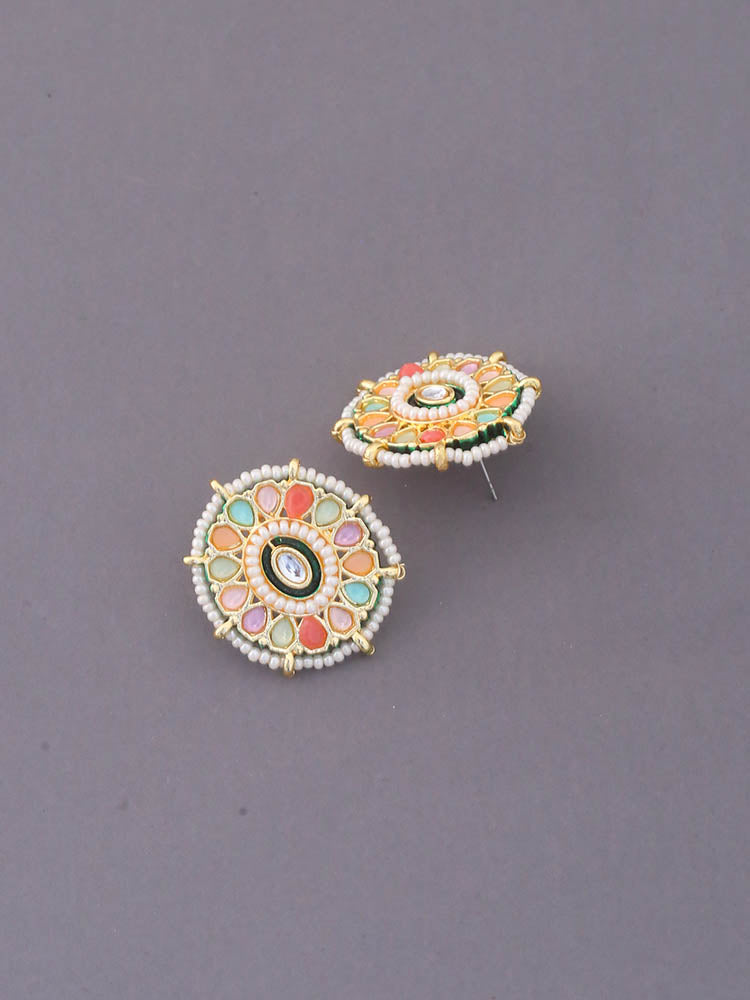 Multicolor Swetha Studs