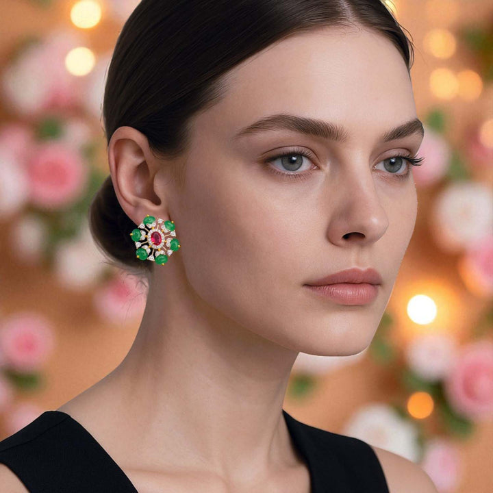 Multicolor Swindra Studs