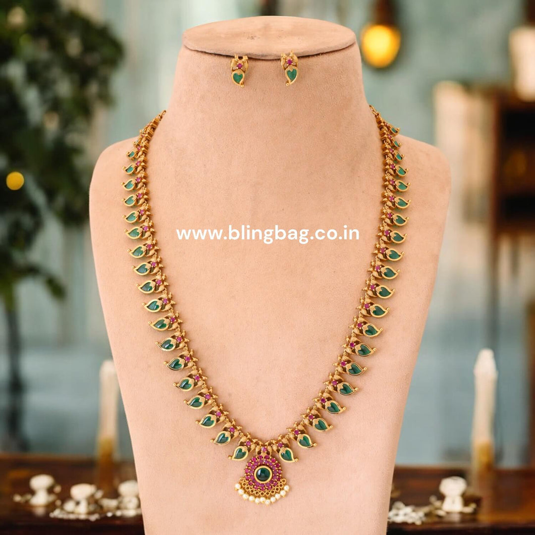 Multicolor Tanaya Antique Jewellery Set - New Arrival