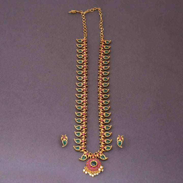 Multicolor Tanaya Antique Jewellery Set - New Arrival