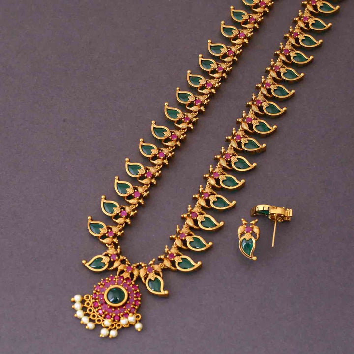 Multicolor Tanaya Antique Jewellery Set - New Arrival