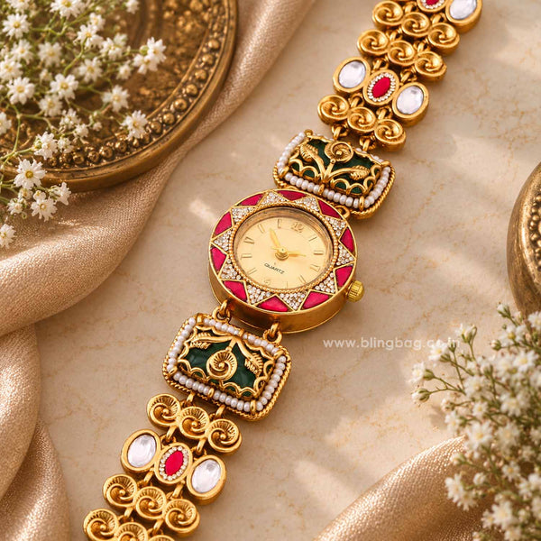 Multicolor Tanviika Heritage Watch