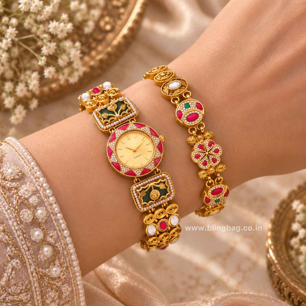 Multicolor Tanviini Bracelet Watch