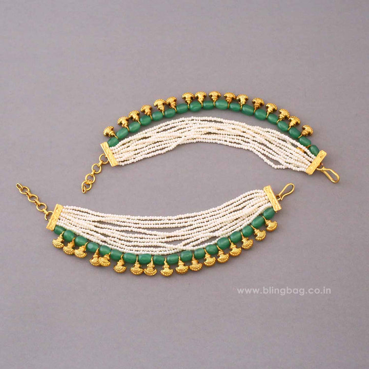 Multicolor Taraita Antique Ear Chain