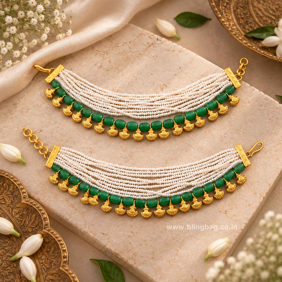 Multicolor Taraita Antique Ear Chain