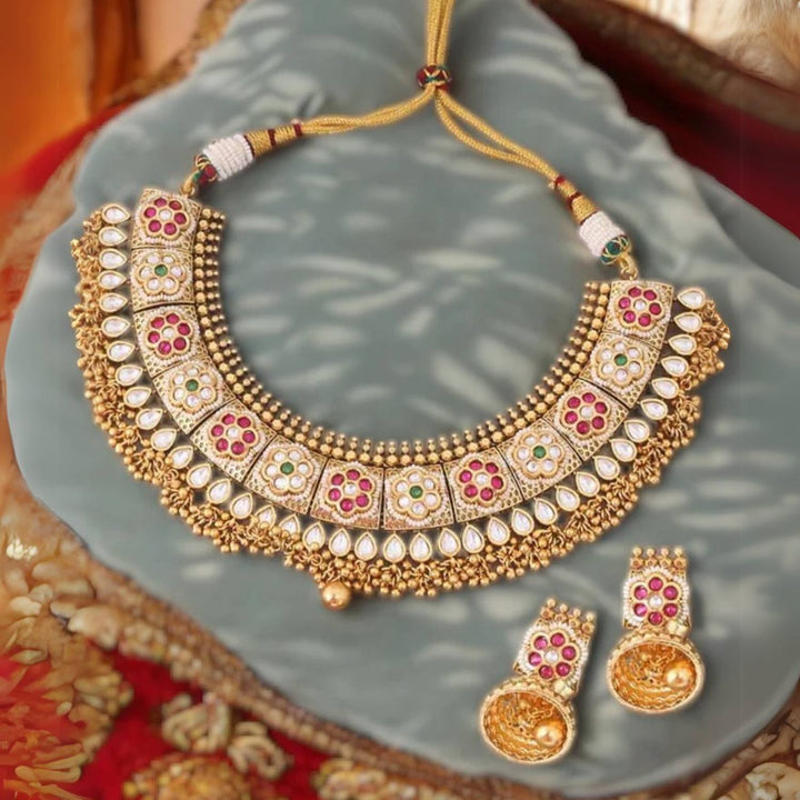 Multicolor Trishala Rajwadi Set