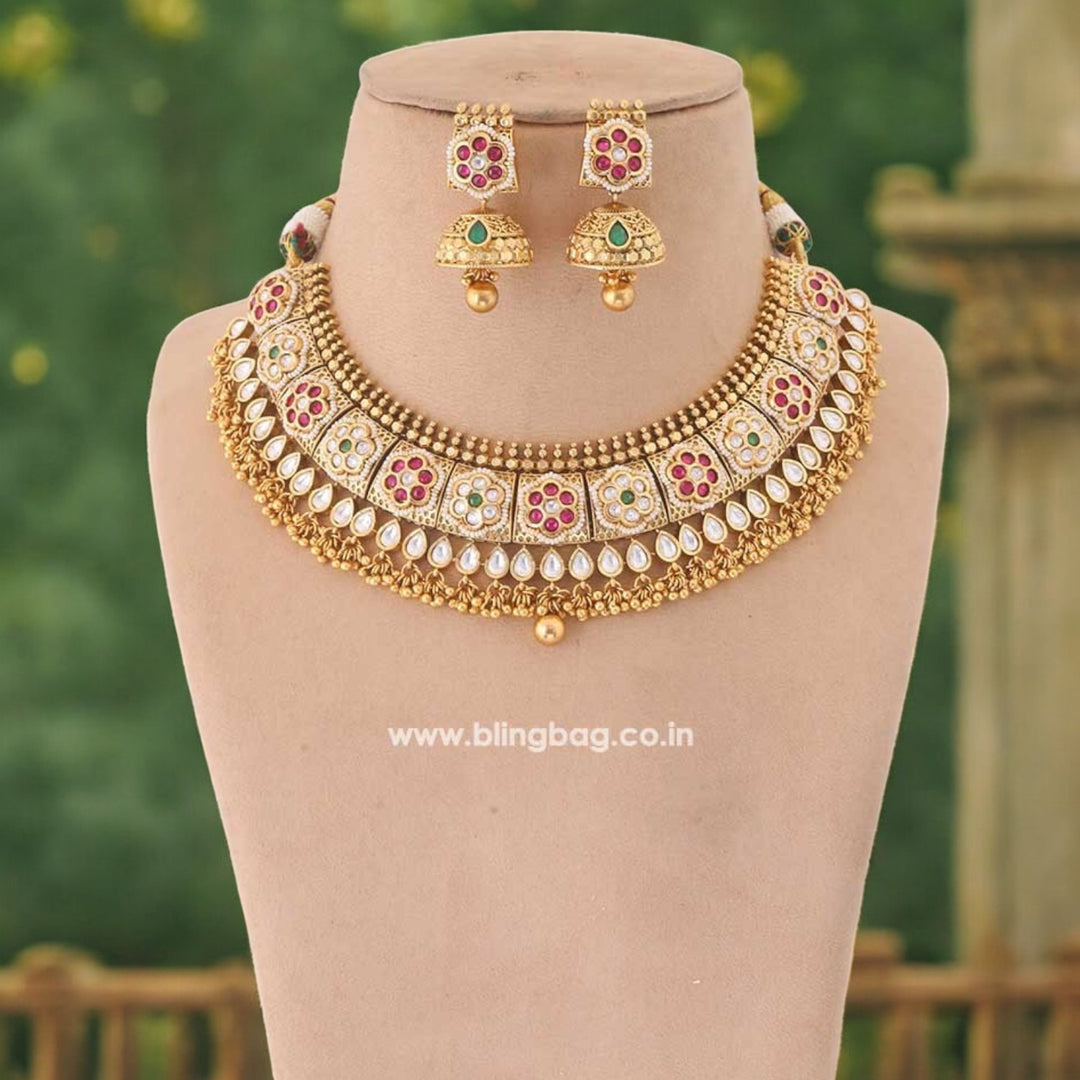 Multicolor Trishala Rajwadi Set