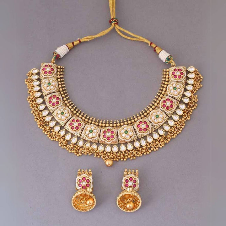 Multicolor Trishala Rajwadi Set