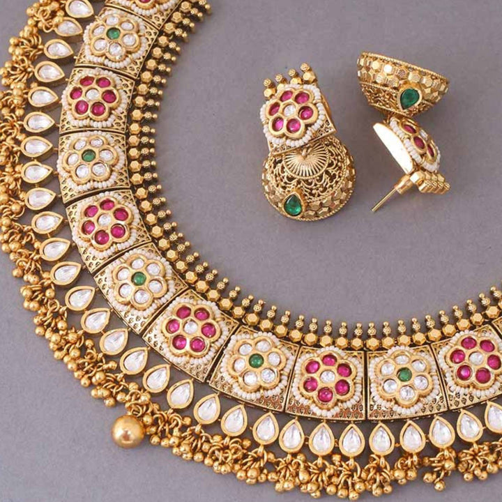 Multicolor Trishala Rajwadi Set