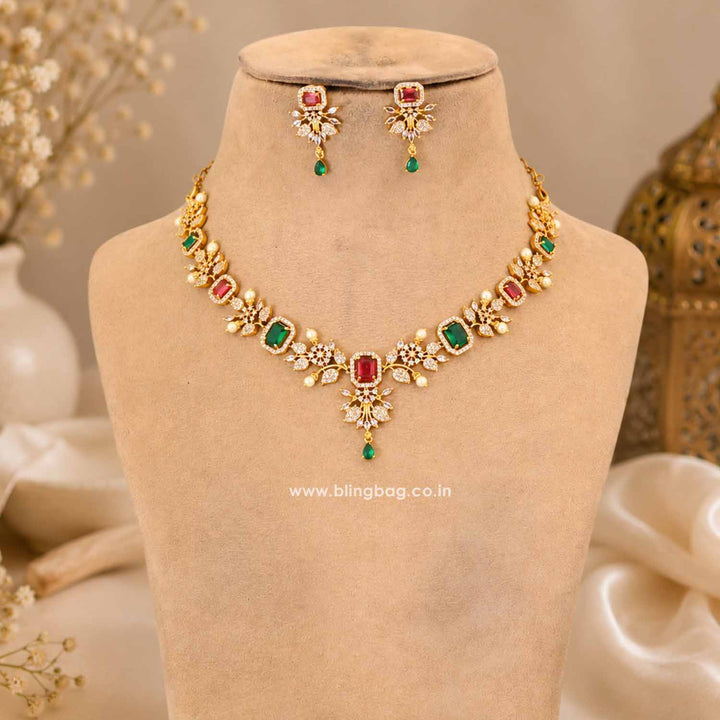 Multicolor Vanya Victorian Jewellery Set - New Arrival