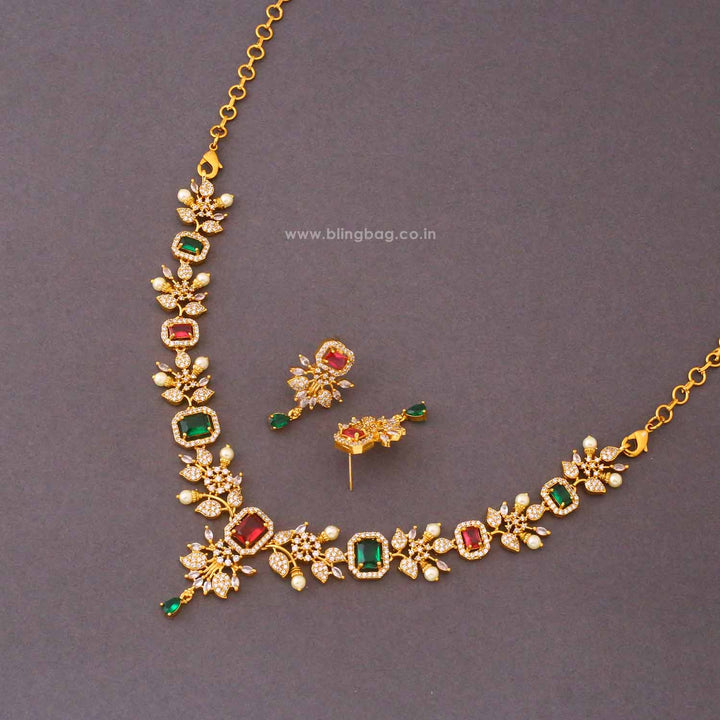 Multicolor Vanya Victorian Jewellery Set - New Arrival