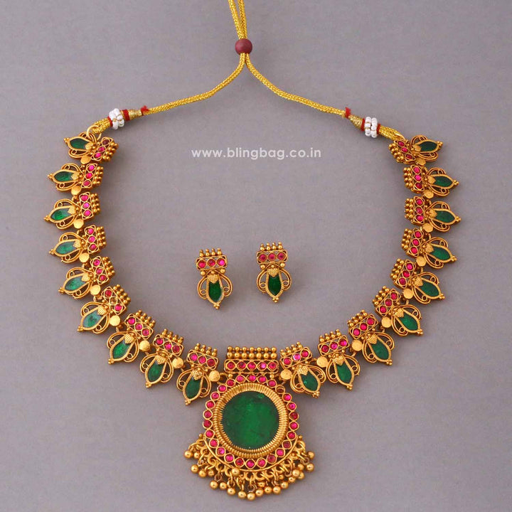 Multicolor Varahii Antique Jewellery Set- New Arrival