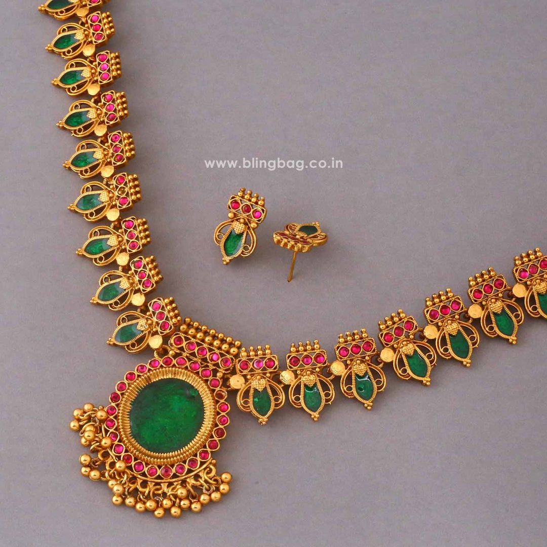 Multicolor Varahii Antique Jewellery Set- New Arrival