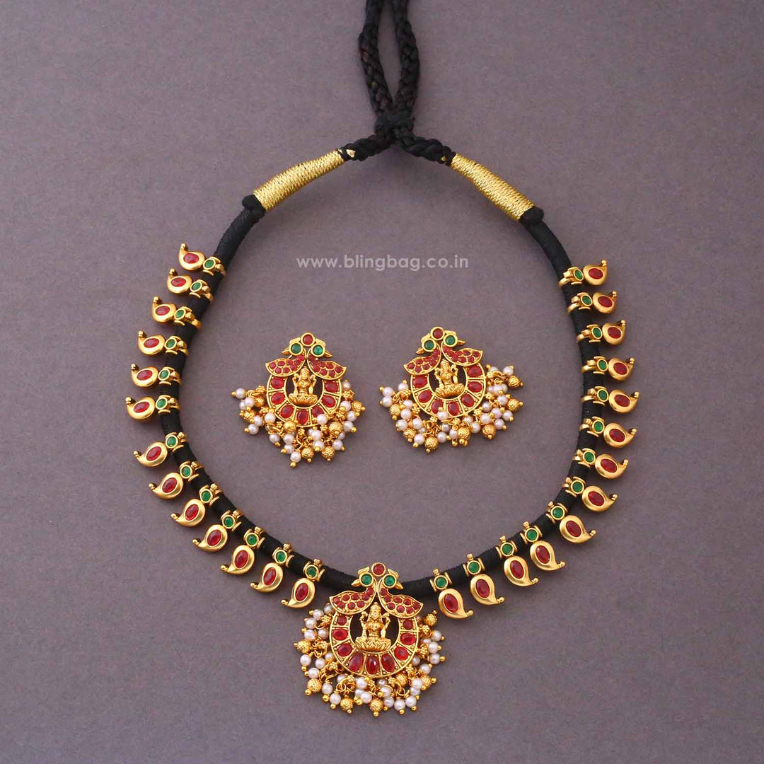 Multicolor Varahiini Temple Jewellery Set- New Arrival