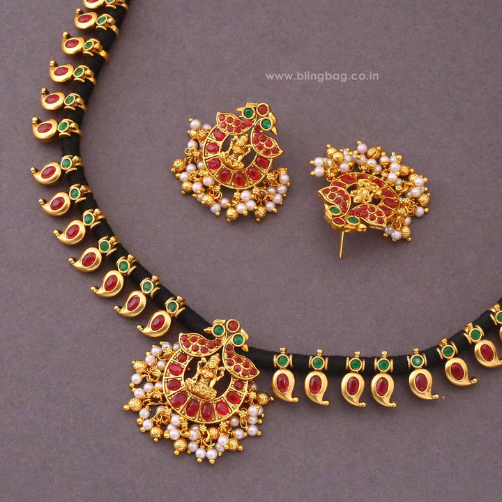 Multicolor Varahiini Temple Jewellery Set- New Arrival